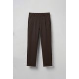 Erkek Baggy Fit Beli Lastikli Rahat Pantolon Kahverengi