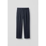 Erkek Baggy Fit Beli Lastikli Rahat Pantolon Lacivert
