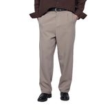 Erkek Baggy Fit Kumaş Pantolon Bej