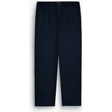 Erkek Baggy Fit Kumaş Pantolon Lacivert - S