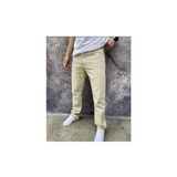 Erkek Baggy Fly Loose Fit Jeansi Kemer Arkası Lastikli Kot Pantolon - Turuncu - 30