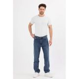 Erkek Baggy Jean Pantolon | Mavi Kar Yıkama - B48212
