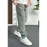 Erkek Baggy Kalıp Pantolon Açık Yeşil Edw130