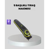Erkek Bakım Seti – Kablosuz Şarjlı Tıraş Makinesi, Su Geçirmez Ve Sessiz Motorlu Mir63050341