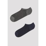 Erkek Bambu 2'li Sneaker Çorabı