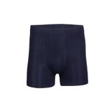 Erkek Bambu Dayanıklı Kaşkorse Uzun Paça Nefes Alabilen Yumuşak Doğal Boxer (XXL, Lacivert)