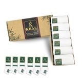 Erkek Bambu Kısa Patik Çorap 6 Çift – Dikişsiz, Kutulu Yazlık Set – Nefes Alır, Kaymaz, Hediye Kutulu (BEYAZ)