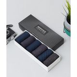 Erkek Bambu Patik Çorap Plus Dikişsiz 6'lı Premium Bambu Yazlık Çorap - Renkli - 41 - 45