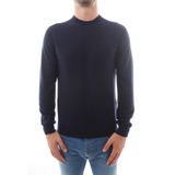 Erkek Basic Kısa Kollu Logo Nakışlı Mavi Kazak 8N1M91 1M4CZ-MAVI