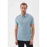 Erkek Basic Polo Yaka Tişört (Regular Fit) Mint