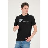 Erkek Basic T-Shirt Tşört - 0 Siyah - 2XL