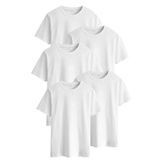 Erkek Basic Tişört –%100 Pamuk – Rahat Kesim – Günlük Kullanım için Uygun (Beyaz, 2XL)