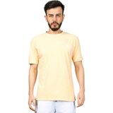 Erkek Baskılı Bisiklet Yaka T-Shirt 24YCEEO04084 - Somon - XL