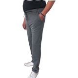 Erkek Battal Büyük Beden Bel Kemerli Kordonlu Lastikli 3 Cepli Duble Paça Pike Kumaş Spor Model Bol Rahat Kalıp Jogger Pantolon - Antrasit-002 - XL