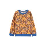 Erkek Bebek Baskılı Bisiklet Somon Sweatshirt 6-12 Ay (68-74 cm)