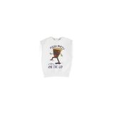 Erkek Bebek Baskılı Ekru Sweatshirt 0-6 Ay (56-62 cm)