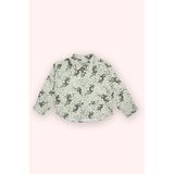 Erkek Bebek Baskılı Yeşil Gömlek 12-18 Ay (80-86 cm)