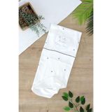 Erkek Bebek Çift Katlı Natural Penye Battaniye STL6987