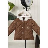 Erkek Bebek Çocuk Kulaklı Kapüşonlu Mont 51323
