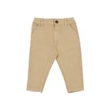 Erkek Bebek Düğmeli Bej Pantolon 6-12 Ay (68-74 cm)