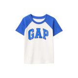 Erkek Bebek Gap Logo T-Shirt Kırık Beyaz