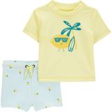 Erkek Bebek Güneş Koruyucu Mayo Set - 6 Ay - Renkli