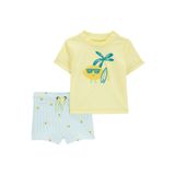 Erkek Bebek Güneş Koruyucu Mayo Set
