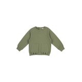 Erkek Bebek İki Cepli Haki Sweatshirt 6-12 Ay (68-74 cm)