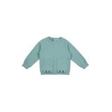 Erkek Bebek İki Cepli Mint Sweatshirt 0-6 Ay (56-62 cm)