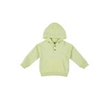 Erkek Bebek Kapüşonlu Yeşil Sweatshirt 12-18 AY (80-86 cm)