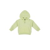 Erkek Bebek Kapüşonlu Yeşil Sweatshirt 6-12 Ay (68-74 cm)
