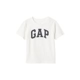 Erkek Bebek Kırık Beyaz Logo T-shirt