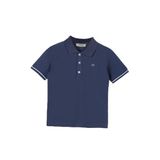 Erkek Bebek Lacivert Polo Yaka Tişört 0-6 Ay (56-62 cm)