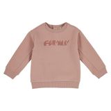 Erkek Bebek Nakışlı Gül Rengi Sweatshirt 2 Yaş (92 cm)
