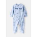 Erkek Bebek Polar Tulum - Mavi - 6 Ay