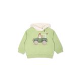 Erkek Bebek Sweatshirt Yeşil 2460