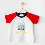 Erkek Bebek Tshirt Casual AC25976 - Beyaz - 9 - 12 Ay