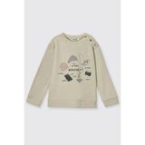 Erkek Bebek Yumuşak Dokulu Baskılı Yeşil Sweatshirt 3 Yaş (98 cm)