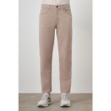 Erkek Bej Pamuk 5 Cep Dynamic Fit Jean Kot Pantolon - 34