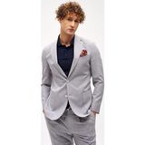 Erkek Bej Slim Fit / Dar Kalıp Mono Yaka Takım Elbise
