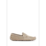 Erkek Bej Süet Deri Loafer 26SFD630310
