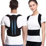 Erkek Bel Kemeri Balenli Spor Korse Dik Duruş Korsesi Çift Balenli Bel Omuz Sırt Desteği Korse