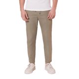 Erkek Beli Bağcıklı Yandan Cepli Yeşil Jogger Pantolon (YEŞİL, 30)