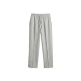 Erkek Beli Lastikli Baggy Pantolon Gri
