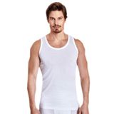 Erkek Beyaz 12'li Paket Klasik Atlet ELF568BER1020CCM12