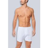 Erkek Beyaz 6'Lı Paket Pamuklu Penye Arjantin Spor Boxer
