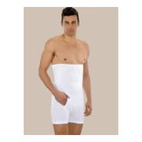 Erkek Beyaz Dikişsiz Yüksek Bel Toparlayıcı Duble Boxer Bel Korse, M, B1005MI-19804IGP270911