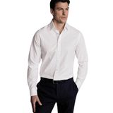 Erkek Beyaz Slim Fit Uzun Kollu Klasik Gömlek | Ofis ve İş Ortamı, Düğmeli Yaka, Dar Kesim, Günlük Kullanım, Uzun Kol