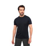 Erkek Bisiklet Yaka T-Shirt – Kısa Kol Regular Kalıp, Dayanıklı Dokuma Kumaş, Günlük Casual Şehir Kombini