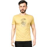 Erkek Bisiklet Yaka T-Shirt - Yeşil - 2XL